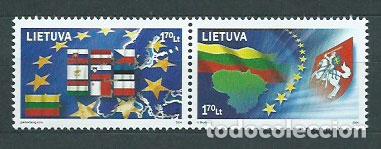 Stamps: Lituania - Correo Yvert 738/9 ** Mnh