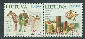 Stamps: Lituania - Correo Yvert 844/5 ** Mnh Europa