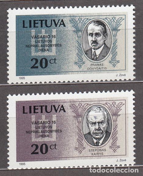 Stamps: Lituania - Correo Yvert 502 ** Mnh Personajes