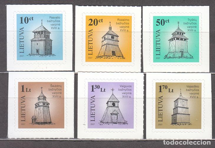 Stamps: Lituania - Correo Yvert 802/7 ** Mnh
