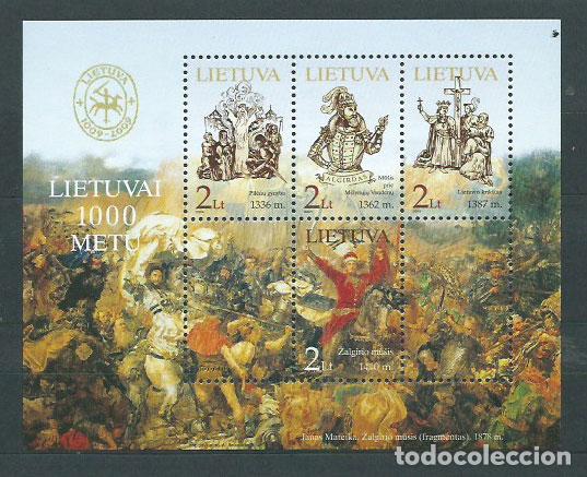 Stamps: Lituania - Hojas Yvert 31 ** Mnh