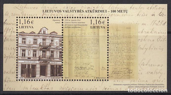 Stamps: Lituania - Hojas Yvert 58 ** Mnh