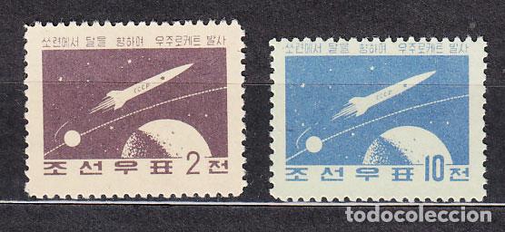 Stamps: Corea del Norte - Correo 1959 Yvert 160/1 ** Mnh Astro
