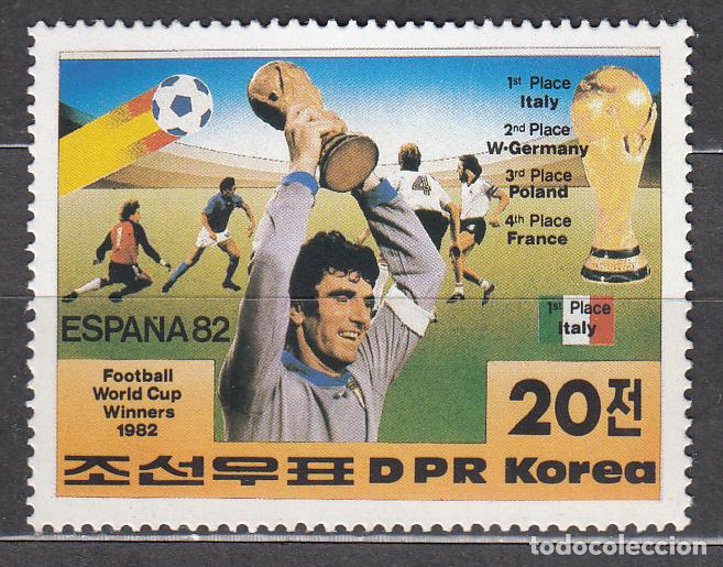 Stamps: Corea del Norte Correo 1982 Yvert 1734 ** Mnh Deportes - F&uacute;tbol