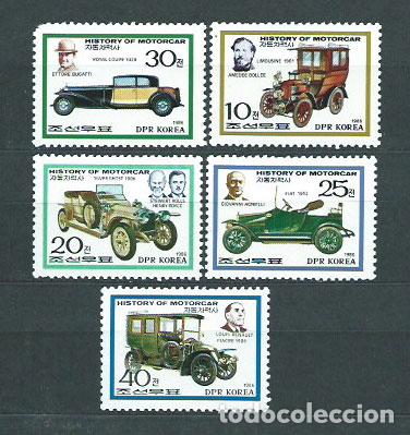 Stamps: Corea del Norte - Correo 1986 Yvert 1807 ** Mnh Autom&oacute;viles
