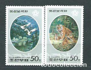 Stamps: Corea del Norte - Correo 1998 Yvert 2745/6 ** Mnh Fauna