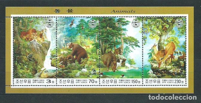 Stamps: Corea del Norte - Correo 2003 Yvert 3252/5 ** Mnh Fauna