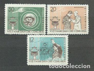 Stamps: Vietnam del Norte - Correo Yvert 278/80 ** Mnh Astro