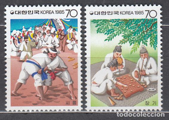 Stamps: Corea del Sur - Correo 1985 Yvert 1281/2 * Mh Deportes