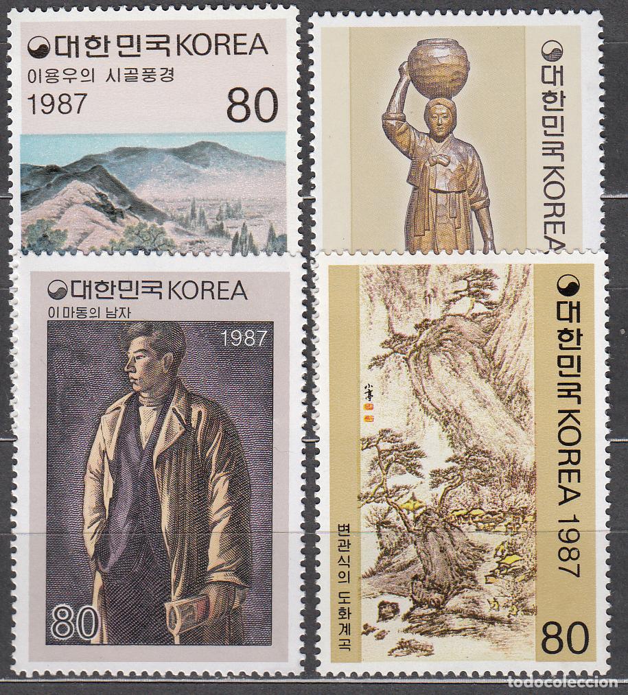 Stamps: Corea del Sur Correo 1987 Yvert 1368/71 ** Mnh