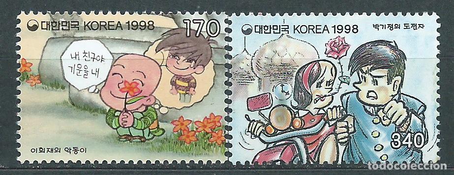 Stamps: Corea del Sur - Correo 1998 Yvert 1804/5 ** Mnh Comic