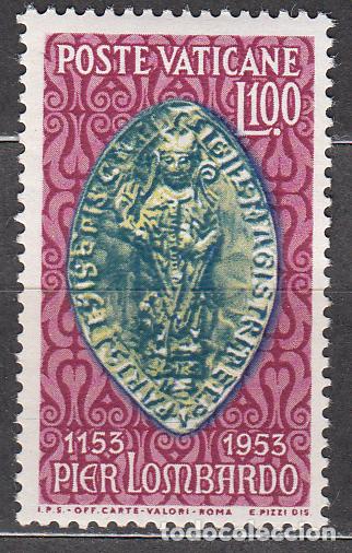 Sellos: Vaticano Correo 1953 Yvert 191 * Mh