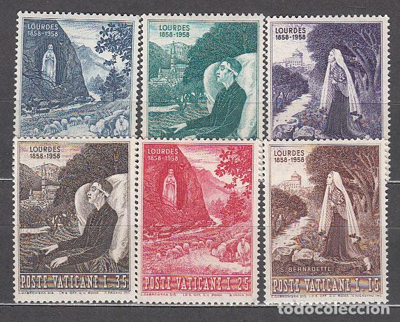 Sellos: Vaticano - Correo 1958 Yvert 251/6 ** Mnh