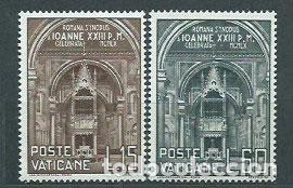 Sellos: Vaticano - Correo 1960 Yvert 287/8 ** Mnh