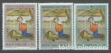 Sellos: Vaticano - Correo 1961 Yvert 341/3 ** Mnh Navidad