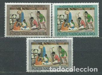 Briefmarken: Vaticano - Correo 1962 Yvert 371/3 ** Mnh Navidad