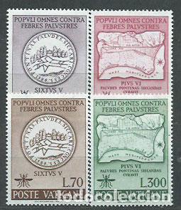 Briefmarken: Vaticano - Correo 1962 Yvert 344/7 ** Mnh Paludismo