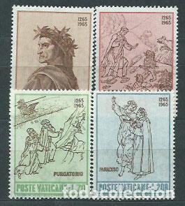 Briefmarken: Vaticano - Correo 1965 Yvert 428/31 ** Mnh Dante