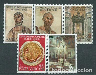 Briefmarken: Vaticano - Correo 1967 Yvert 466/70 ** Mnh