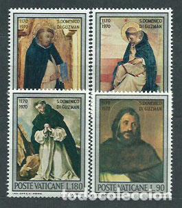 Briefmarken: Vaticano - Correo 1971 Yvert 527/30 ** Mnh San Dominico