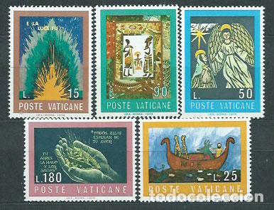 Briefmarken: Vaticano - Correo 1974 Yvert 571/5 ** Mnh La biblia