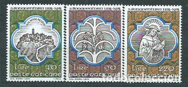 Briefmarken: Vaticano - Correo 1974 Yvert 579/81 ** Mnh