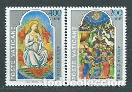 Selos: Vaticano - Correo 1977 Yvert 636/7 ** Mnh Miniatauras