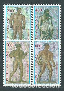 Selos: Vaticano - Correo 1987 Yvert 811/4 ** Mnh Mosaicos