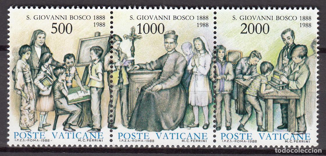 Selos: Vaticano Correo 1988 Yvert 828/30 ** Mnh San Juan Bosco