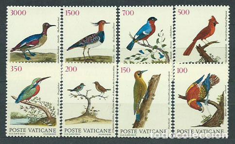 Selos: Vaticano - Correo 1989 Yvert 852/9 ** Mnh Fauna aves