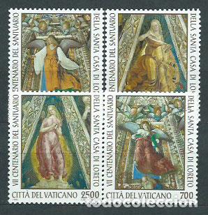 Selos: Vaticano - Correo 1995 Yvert 1000/3 ** Mnh Santuario de Loreto