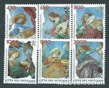 Selos: Vaticano - Correo 1998 Yvert 1108/13 ** Mnh Pinturas