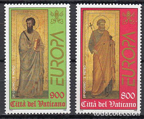 Selos: Vaticano - Correo 1998 Yvert 1104/5 ** Mnh Europa