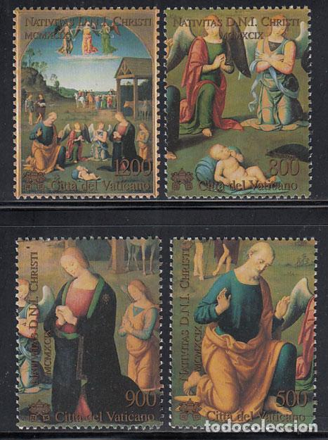 Selos: Vaticano - Correo 1999 Yvert 1177/80 ** Mnh Pinturas