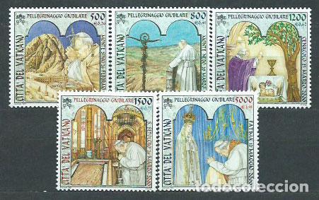 Stamps: Vaticano - Correo 2001 Yvert 1231/5 ** Mnh
