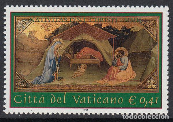 Stamps: Vaticano - Correo 2002 Yvert 1282 ** Mnh Navidad