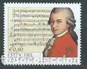 Stamps: Vaticano - Correo 2006 Yvert 1406 ** Mnh Mozart m&uacute;sica