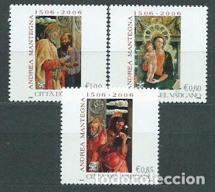 Stamps: Vaticano - Correo 2006 Yvert 1401/3 ** Mnh Pinturas de Mantegna