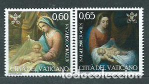 Stamps: Vaticano - Correo 2010 Yvert 1533/4 ** Mnh Navidad