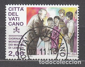 Stamps: Vaticano - Correo 2013 Yvert 1637 usado Raul Follereau
