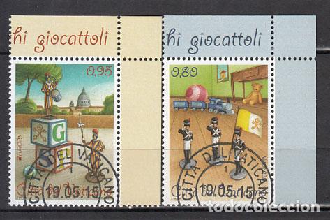 Stamps: Vaticano - Correo 2015 Yvert 1688/89 usado Europa