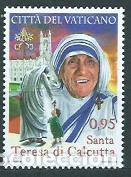 Stamps: Vaticano - Correo 2016 Yvert 1729 ** Mnh Teresa de Calcuta