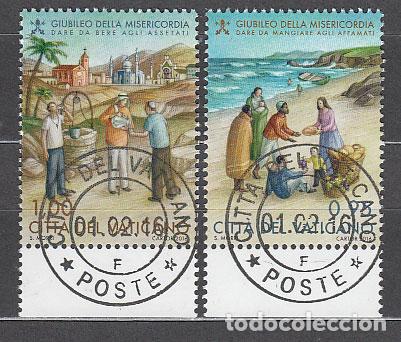 Stamps: Vaticano - Correo 2016 Yvert 1718/19 usado Juvileo