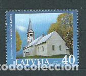 Stamps: Letonia - Correo 2005 Yvert 604 ** Mnh Iglesia