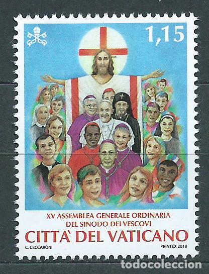 Stamps: Vaticano Correo 2018 Yvert 1794 ** Mnh XV Asamblea General Senado de Vescovi