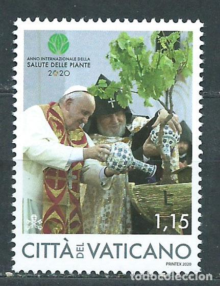 Stamps: Vaticano Correo 2020 Yvert 1850 ** Mnh A&ntilde;o Internacional de la salud Vegetal