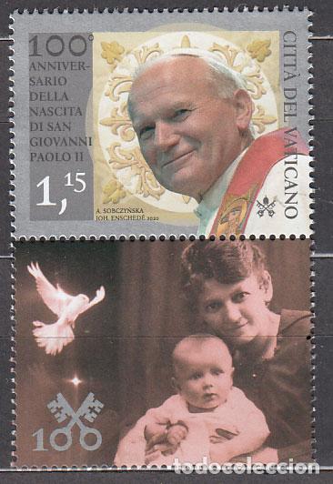 Stamps: Vaticano Correo 2020 Yvert 1858 ** Mnh Juan Pablo II