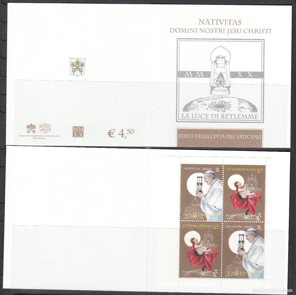 Stamps: Vaticano Correo 2020 Yvert 1867 Carnet ** Mnh Navidad