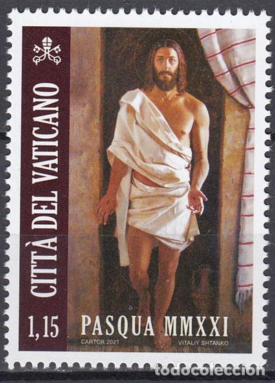 Stamps: Vaticano Correo 2021 Yvert 1873 ** Mnh Pascua