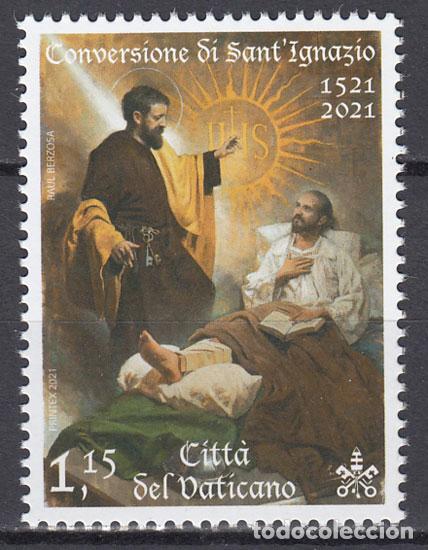 Stamps: Vaticano Correo 2021 Yvert 1881 ** Mnh San Igncio